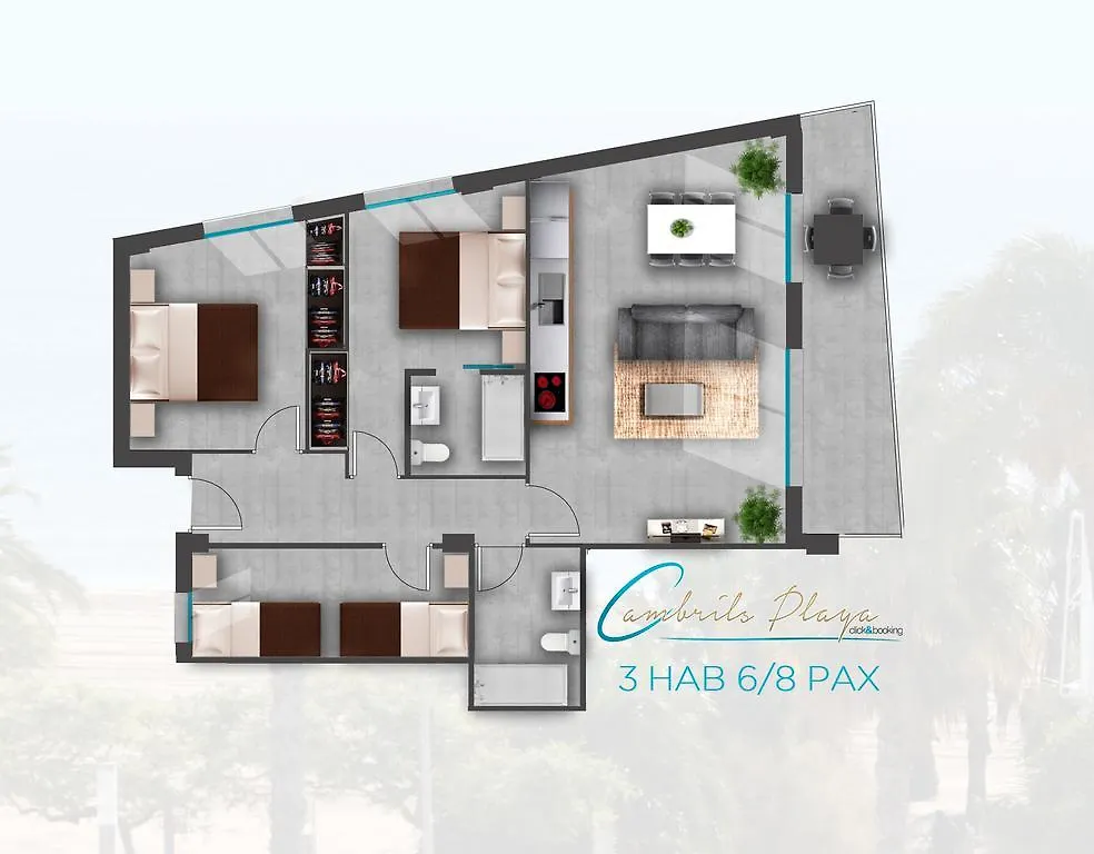 Apartamentos Cambrils Playa Spa Apartment