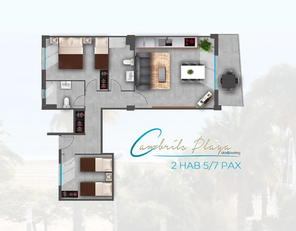 Apartamentos Cambrils Playa Spa Apartment